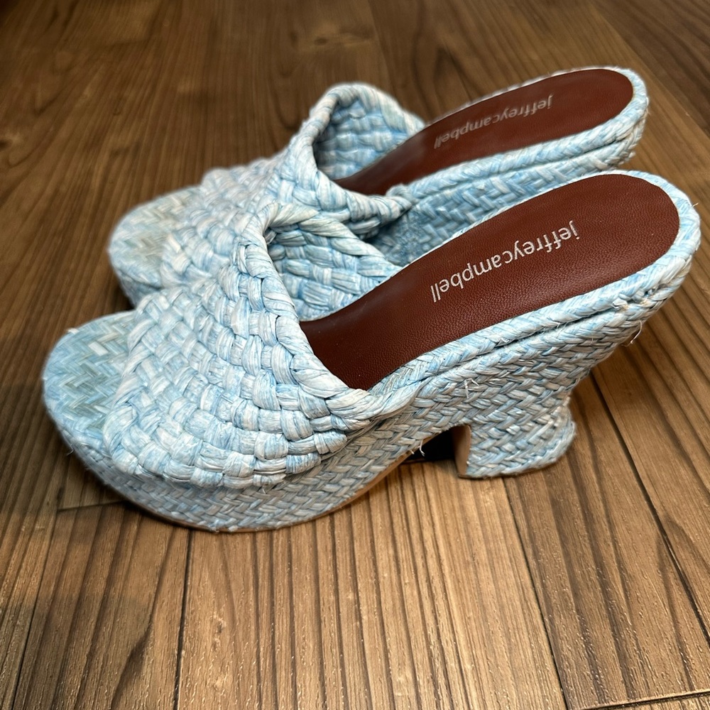 Jeffrey Campbell Wedge Mules